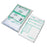 Quality Park 45220 Cash Transmittal Bags with Printed Info Block  6 x 9  Clear  100 bags per pack
