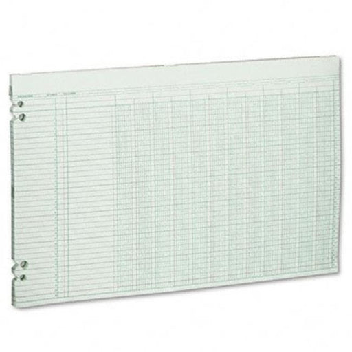 Wilson Jones G5012 Accounting Sheets  12 Columns  11 x 17  100 Loose Sheets Pack  GN