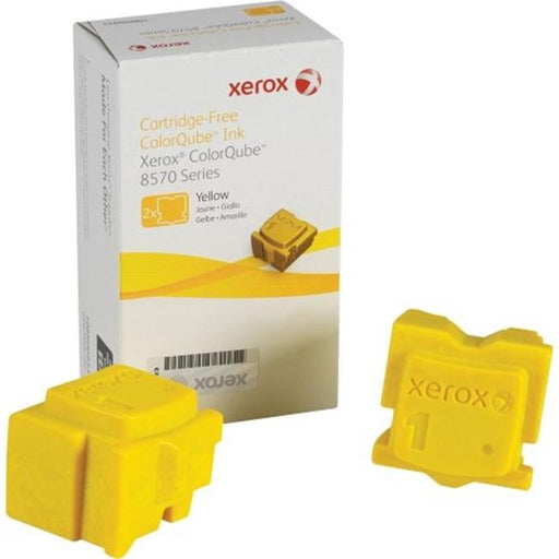 Xerox 108R00928 108R00928 Solid Ink Stick  4 400 Page Yield  Yellow  2/Pk