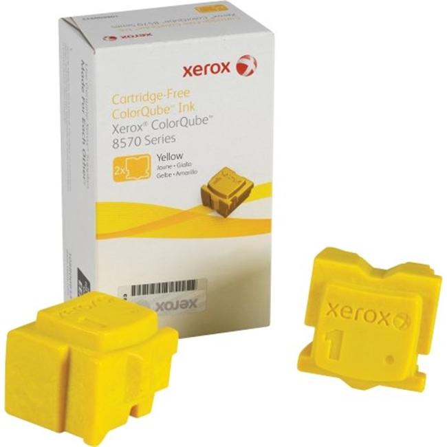 Xerox 108R00928 108R00928 Solid Ink Stick  4 400 Page Yield  Yellow  2/Pk