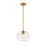 Z Lite 486P10-OBR 10 in. Harmony 1 Light Olde Brass Pendant Ceiling Light