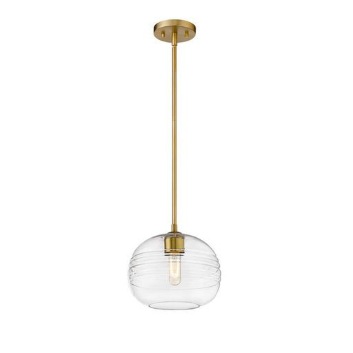 Z Lite 486P10-OBR 10 in. Harmony 1 Light Olde Brass Pendant Ceiling Light