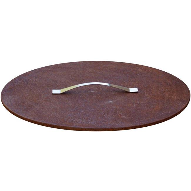 Curonian AGLIDRU 0.04 in. Rusting Steel Agila Fire Pit Lid