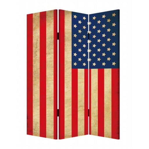 American Flag Room Divider