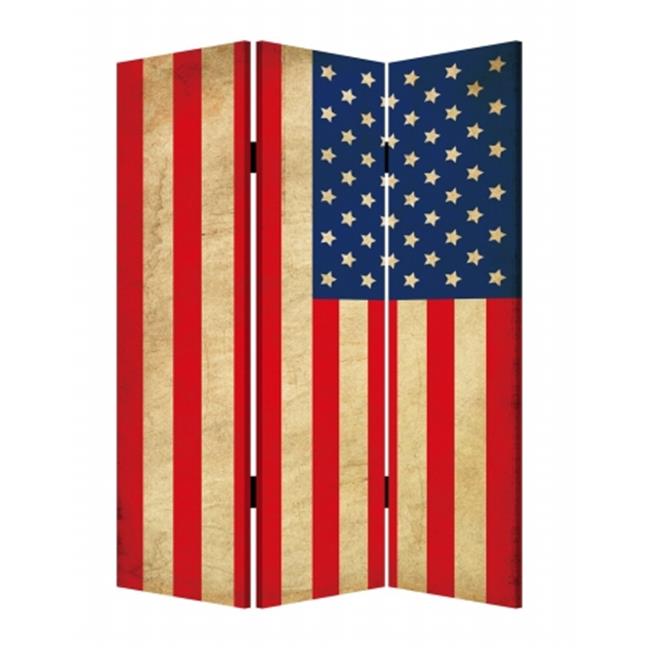 American Flag Room Divider