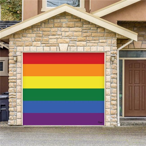 My Door Decor 285903PRDE-001 7 x 8 ft. Original Pride Outdoor LGBT Door Mural Sign Car Garage Banner Decor&#44; Multi Color