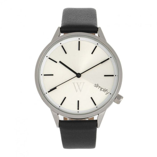 Simplify SIM6701 The 6700 Series Watch&#44; Black & Silver