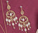 Ivy Lane Design 56-2228/GOL Gold Chandelier Tiered With Pearls - Earrings