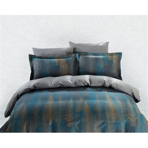 Dolce Mela DM500T 4 Piece Duvet Cover Sheets Set&#44; Clocks - Twin Size