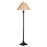 60 W X 2 Pull Chain Floor Lamp&#44; Rust Finish