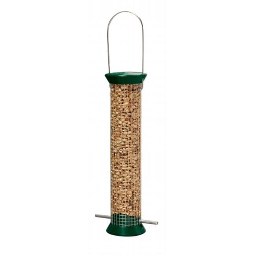 Droll Yankee 13 Inch Green New Generation Metal Peanut Feeder