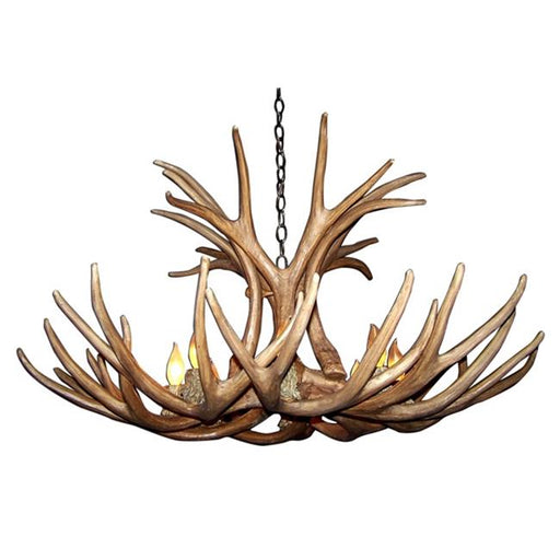 CDN Antler Design UNSFMST-M 27-29 in. Reproduction Antler Chandelier&#44; Medium