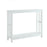 Console Table&#44; White - 39.5 x 11.75 x 31.5 in.