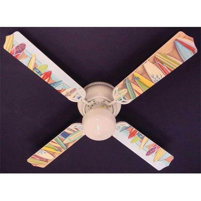 Ceiling Fan Designers 42FAN-KIDS-HSSB Hawaiian Surfboards Ceiling Fan 42 in.