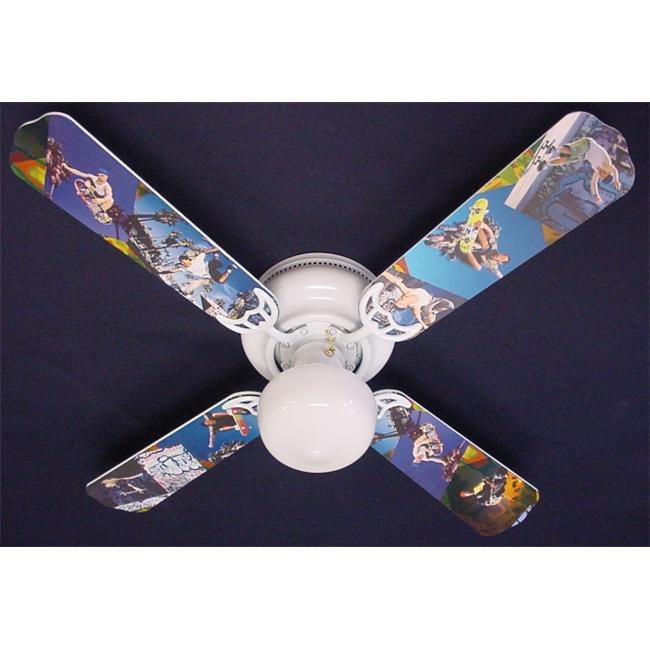 Ceiling Fan Designers 42FAN-KIDS-RSS Radical Skateboards Ceiling Fan 42 in.