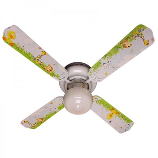 Ceiling Fan Designers 42FAN-NURS-LSSZ Little Suzy&apos;S Zoo Ceiling Fan 42 in.
