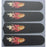 Ceiling Fan Designers 42SET-KIDS-FFB Flaming Footballs 42 in. Ceiling Fan Blades Only
