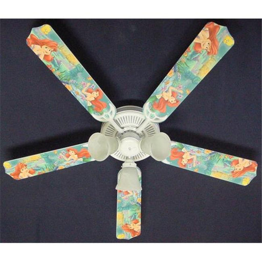 Ceiling Fan Designers 52FAN-DIS-DLMA Disney Little Mermaid Ariel Ceiling Fan 52 in.