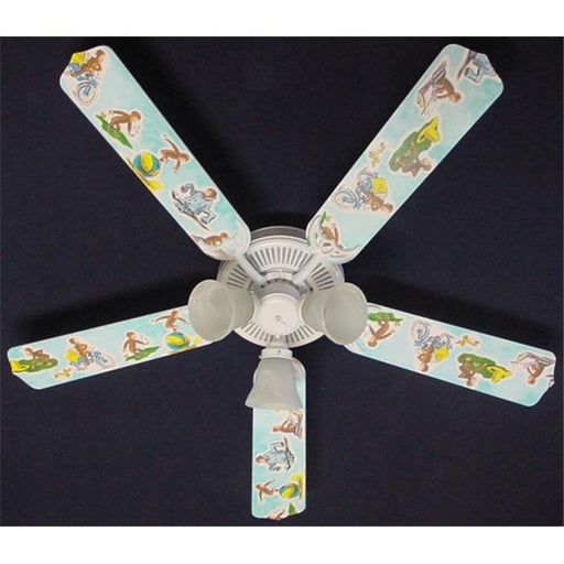 Ceiling Fan Designers 52FAN-KIDS-CGM Curious George Monkey Ceiling Fan 52 in.