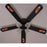 Ceiling Fan Designers 52FAN-KIDS-FFB Flaming Footballs Ceiling Fan 52 in.