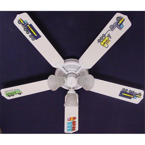 Ceiling Fan Designers 52FAN-KIDS-KTT Tonka Trucks Ceiling Fan 52 in.