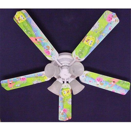 Ceiling Fan Designers 52FAN-KIDS-SBSP Sponge Bob Square Pants Ceiling Fan 52 in.