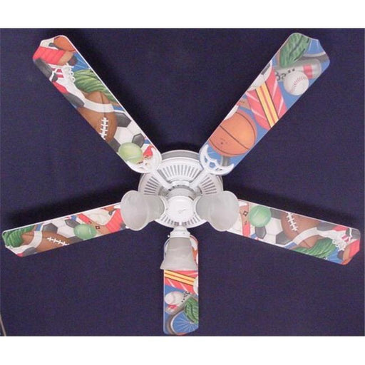 Ceiling Fan Designers 52FAN-KIDS-SSS General Sports Ceiling Fan 52 in.