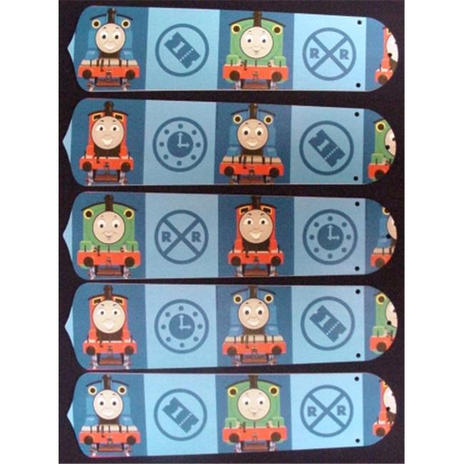 Ceiling Fan Designers 52SET-KIDS-TTETP Thomas Tank Engine Train Percy 52 in. Ceiling Fan Blades Only