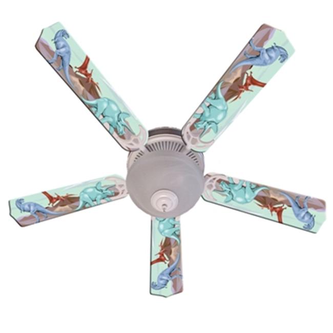 Ceiling Fan Designers 52FAN-IMA-KDDL Kids Dinosaur Dino Land Ceiling Fan 52 In.