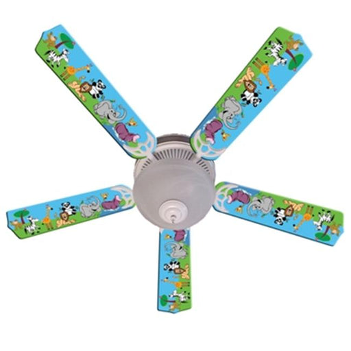 Ceiling Fan Designers 52FAN-IMA-JPA Jungle Party Animals Ceiling Fan 52 In.