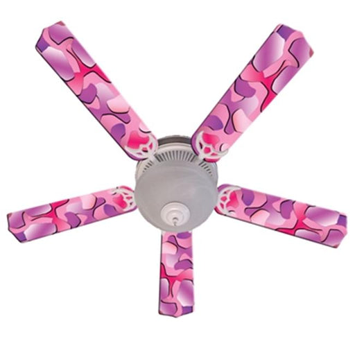 Ceiling Fan Designers 52FAN-IMA-UHC Urban Hot Pink Camo Ceiling Fan 52 In.