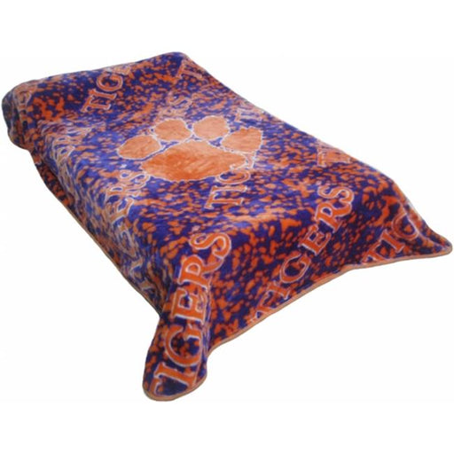College Covers CLETH ClemsonThrow Blanket - Bedspread