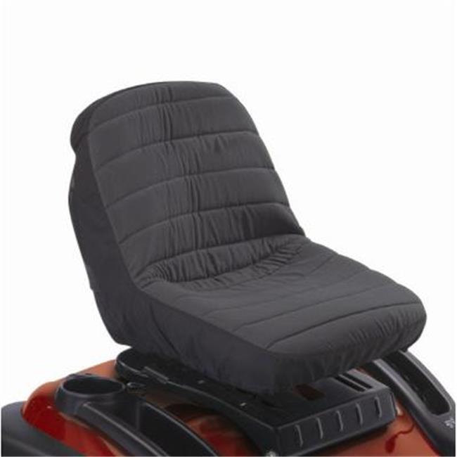 Classic Accessories 12314 Deluxe Tractor Seat Cover - Black -Sm