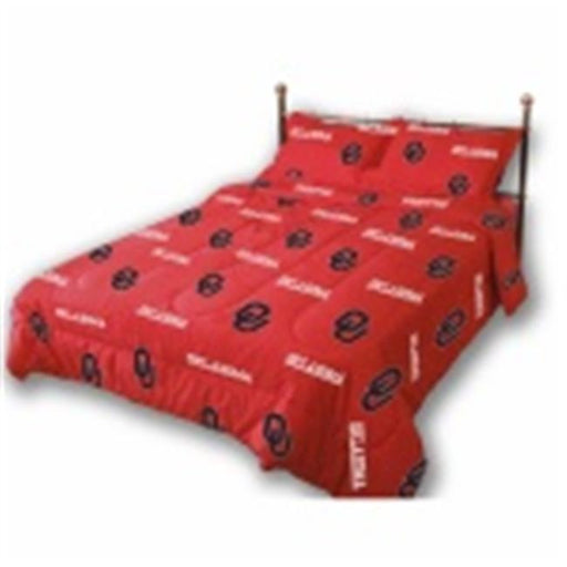 Comfy Feet OKLCMTW Oklahoma Reversible Comforter Set - Twin