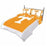 Comfy Feet TENCMTW Tennessee Reversible Comforter Set - Twin