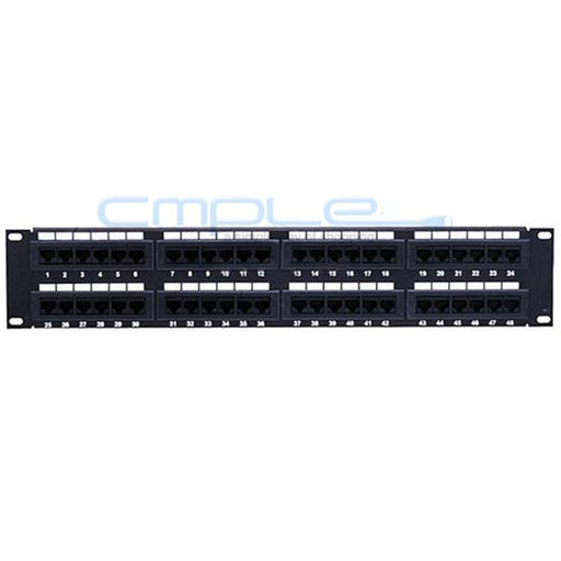 CMPLE 1102-N Cat5 Panel 110Type 48 port- 568A-B Compatible  Enhanced