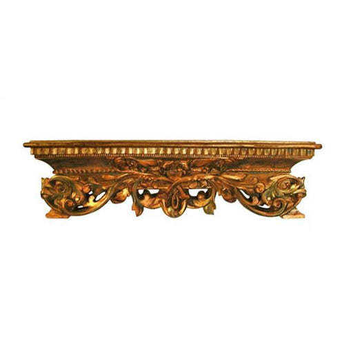 Hickory Manor House 2521AG Open Leaf Bedcrown - Antique Gold