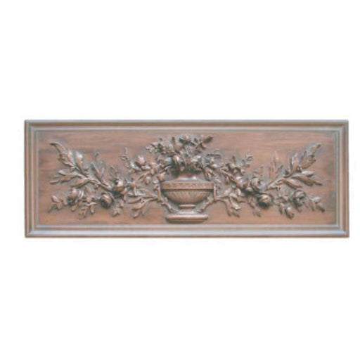 Hickory Manor House 2632BD French Floral Plaque - Brandywine