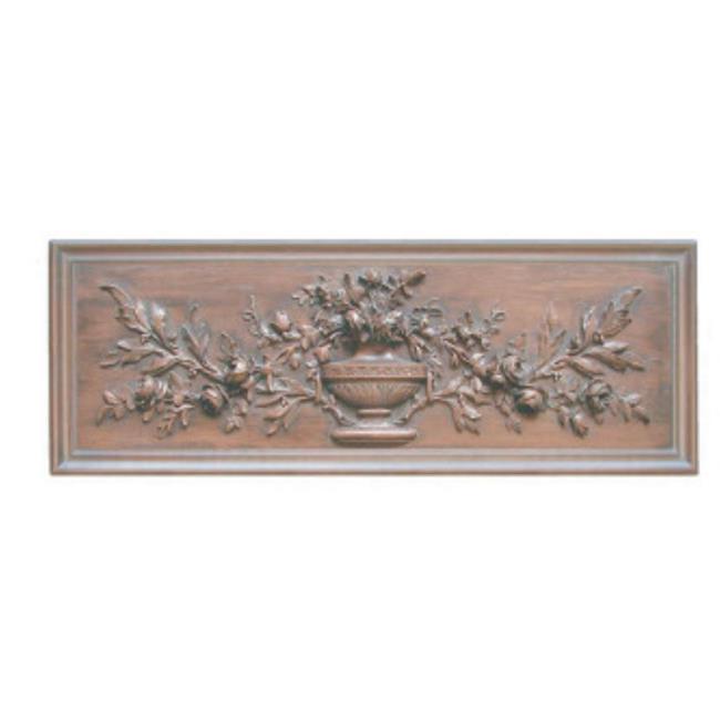 Hickory Manor House 2632BD French Floral Plaque - Brandywine