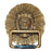 Hickory Manor House HM81209TP AG Round Lion Plaque Toilet Paper Holder - Antique Gold