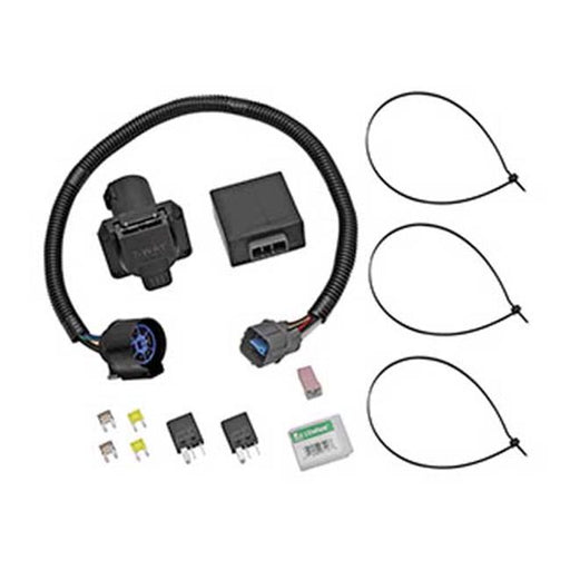 Replacement OEM Tow Package Wiring Harness 7-Way With Circuit Protected Modulite HD Module&#44; 11 x 7.98 x 3.12 in.