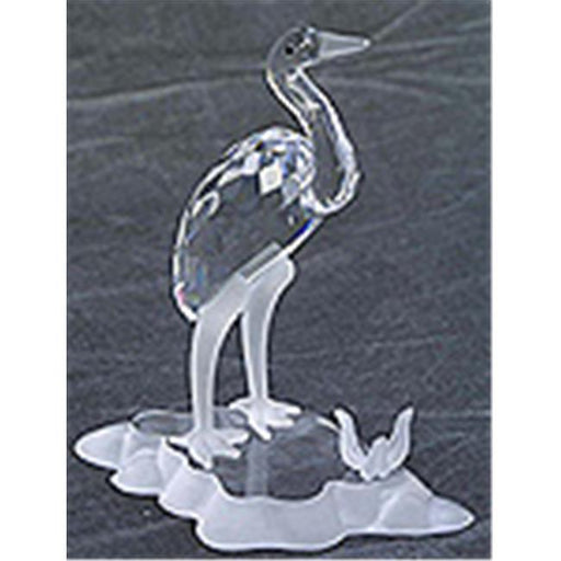 Asfour Crystal 1052-65 3.81 L x 4.72 H in. Crystal Stork Animals Figurines