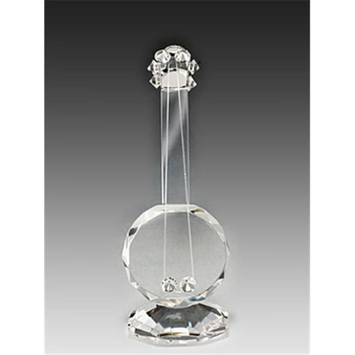 Asfour Crystal 223-20 0.82 L x 2.32 H in. Crystal Banjo Music Figurines