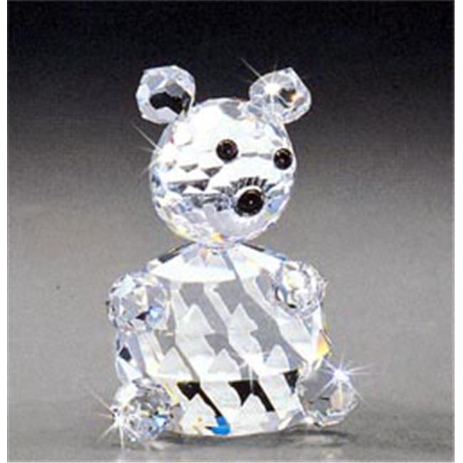 Asfour Crystal 628-40 1.88 L x 2.75 H in. Crystal Bear Animals Figurines