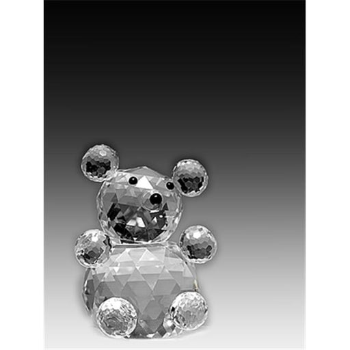 Asfour Crystal 642-40 2.16 L x 1.25 H in. Crystal Bear Animals Figurines