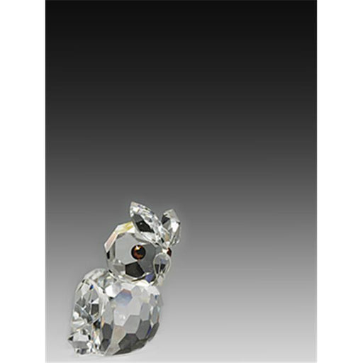 Asfour Crystal 665-17 0.86 L x 1.1 H in. Crystal Owl Birds Figurines