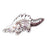 Asfour Crystal 972-65 6.18 L x 2.08 H in. Crystal Dinosaur Animals Figurines