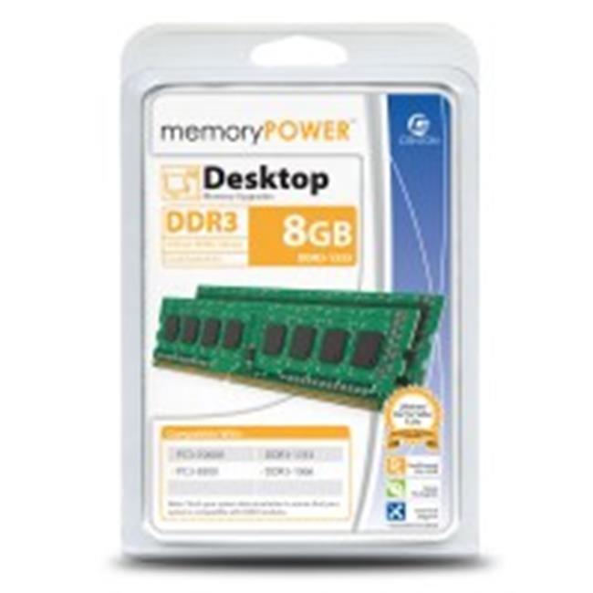 8Gb Kit Pc3-10600 1333Mt/S Ddr3 Dimm