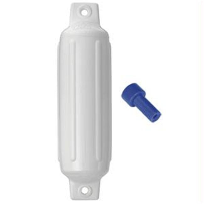 Polyform G - 5 Twin Eye Fender 8.5 x 27 - White with Air Adaptor - G-5-WHITE