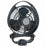Caframo 748CABBX 12V 3-Speed 6 in. Marine Fan - Black